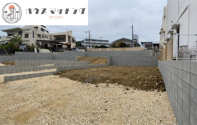 リーブルガーデン豊見城市豊見城・１号棟の駐車場|建築前写真（2026年7月完成）