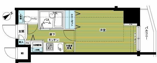フェニックス新横濱イクシールの間取り