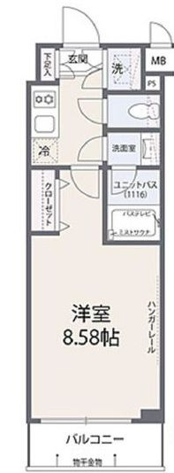 アールズプレイス両国の間取り