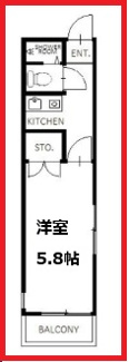 【間取り】 | 東尾久フラット