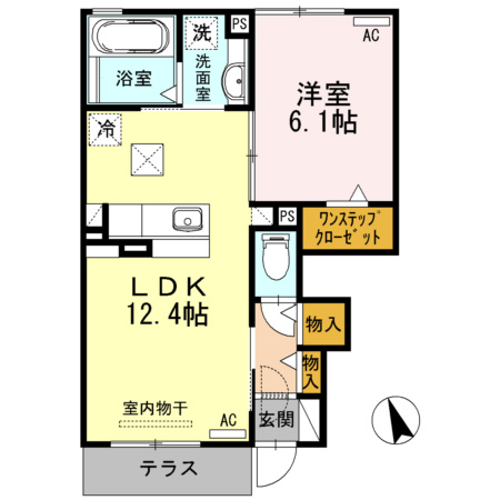 スカイ　ドリームズの間取り