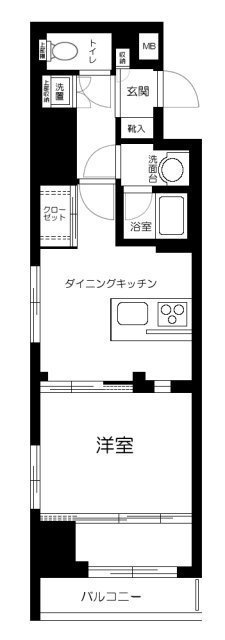 アーバイル両国の間取り