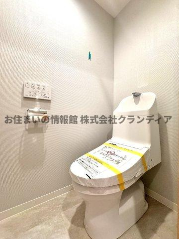 東カングランドマンション第二松戸のトイレ|ドキドキの新生活も、安心してスタート。ぴったりの住まいを見つけませんか？クランディアが一緒に住まい選びをサポートします‼　まずは、お気軽にお問合せください　＃クランディア