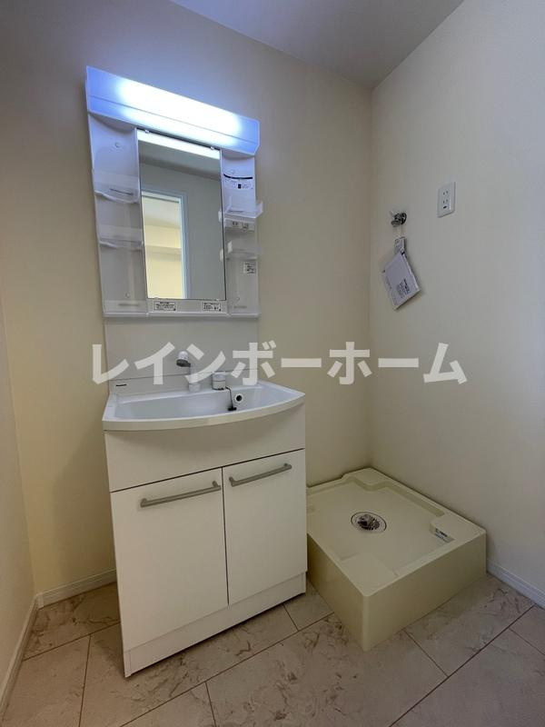 AJ松戸の洗面所|コンパクトで使いやすい洗面所