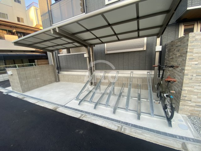 ル・コフレ深江橋のその他共用部分|ル・コフレ深江橋　自転車置き場