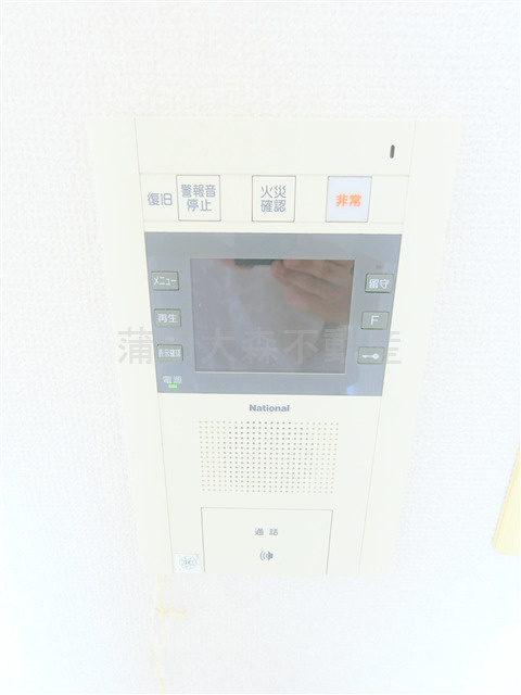 ウィスティリア大森山王の設備|TVモニター付オートロック　インタ―ホン