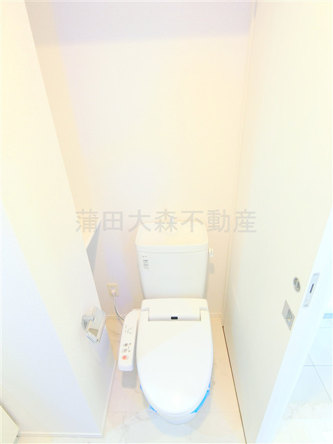 ウィスティリア大森山王のトイレ|温水暖房便座付トイレ