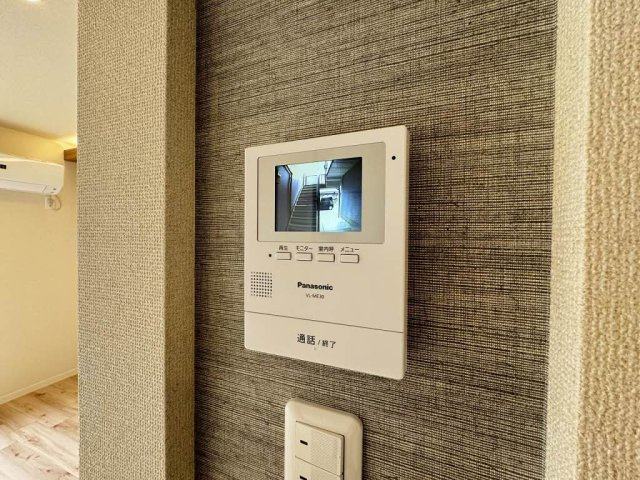 エミネント・フラットのセキュリティ|TVモニター付きで安心です☆
