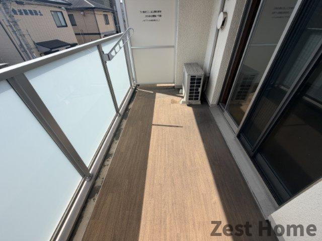 有恒五番館のバルコニー
