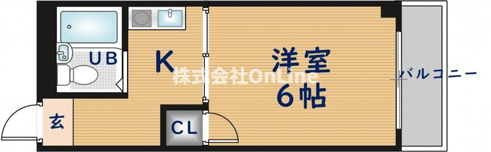 ハイツアサカワの間取り