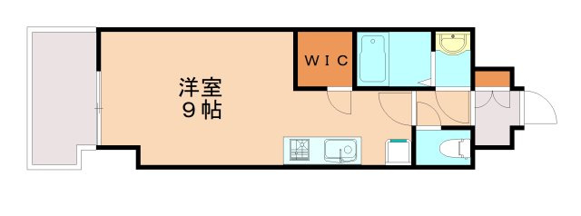 Alivis神戸駅前の間取り