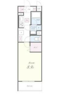 ＡＬＢＡｍａｉｓｏｎ　明大前の間取り