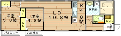 Casa dell' Albero-kaneko-釜座邸（カーサ・デッラルベーロカネコ釜座邸）の間取り