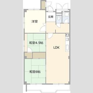 城ノ前ハイツの間取り