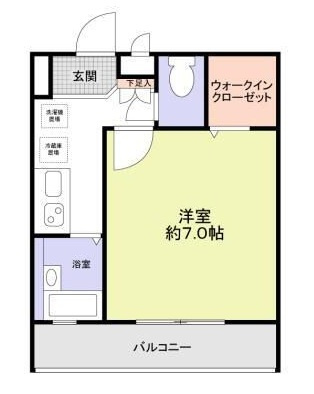 ソレアード松戸の間取り|間取りです。