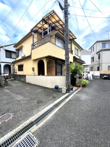 西宮市段上町六丁目　戸建の前面道路含む現地写真