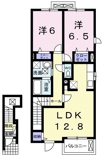 【間取り】 | リアドⅡ