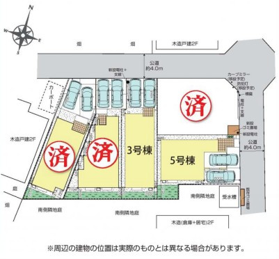 【仲介手数料無料】ふじみ野市西原１丁目の区画図
