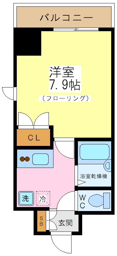 ヴェルト笹塚ツインⅠの間取り