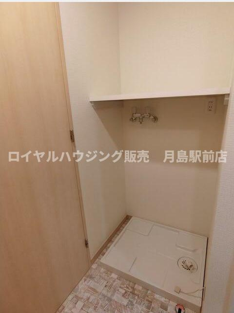 洗濯機置場　同間取参考写真