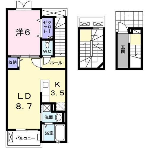 【間取り】 | bleu・ciel