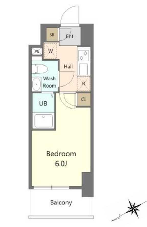 S-RESIDENCE市川の間取り