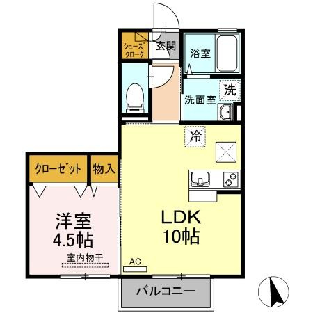 【間取り】 | リビングタウン高松中央 B棟