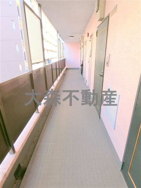 大森タウンビルのその他共用部分|共用廊下