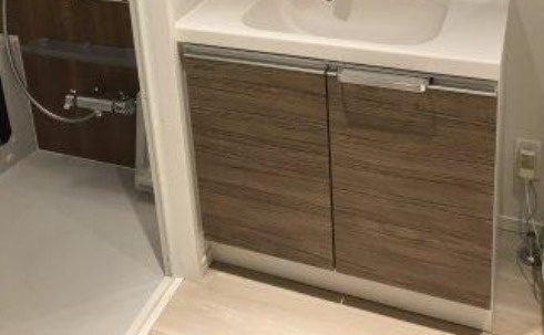 クレヴィスタ板橋西台Ⅲの洗面所