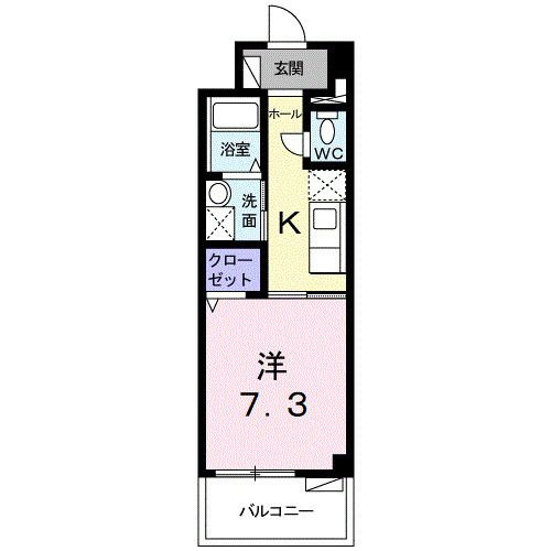 Ｔ’ｓ　ＣＵＢＥ　ＺＥＲＯの間取り