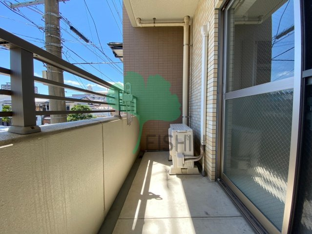 カーサコンプレッソのバルコニー|日当たりの良いバルコニーです！