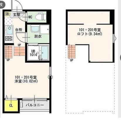 Stage竹下の間取り