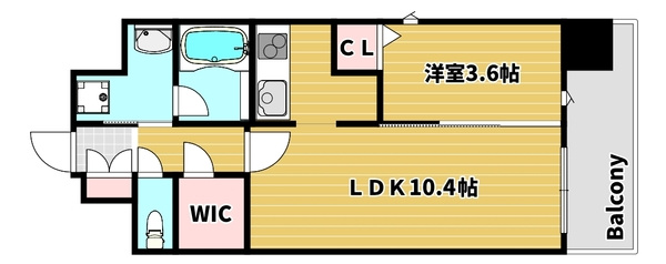 KABAYA Garden HAKATA (カバヤガーデンハカタ)の間取り|使いやすい間取りです。