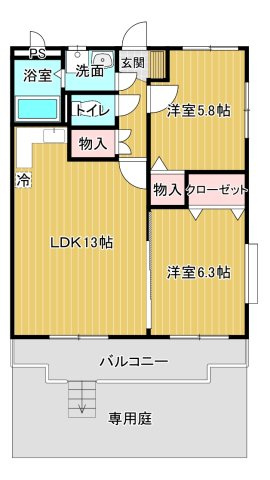 【間取り】 | 御所ノ瀬マンション