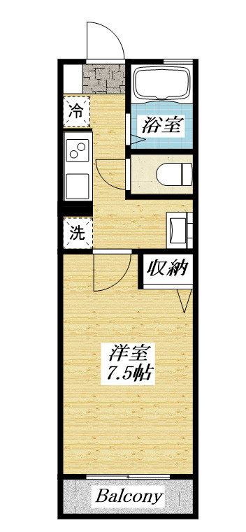 EAUROUGEの間取り