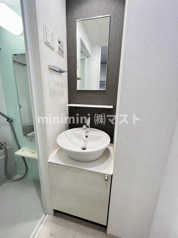 大阪市西区江戸堀３丁目の賃貸マンションの洗面所