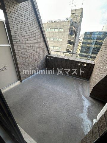 大阪市西区立売堀１丁目の賃貸マンションのバルコニー