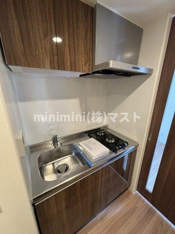 大阪市東成区深江南１丁目の賃貸マンションのキッチン