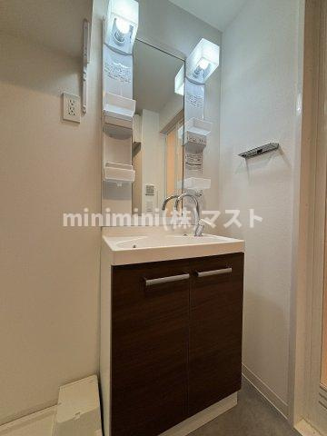 大阪市東成区深江南１丁目の賃貸マンションの洗面所