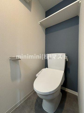 大阪市東成区深江南１丁目の賃貸マンションのトイレ
