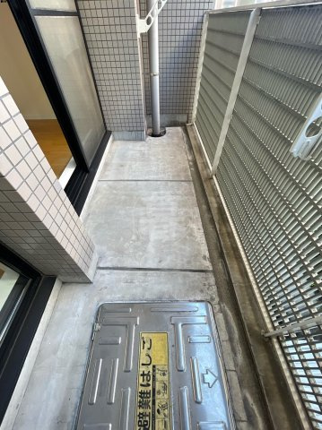 北馬込ハイツのバルコニー