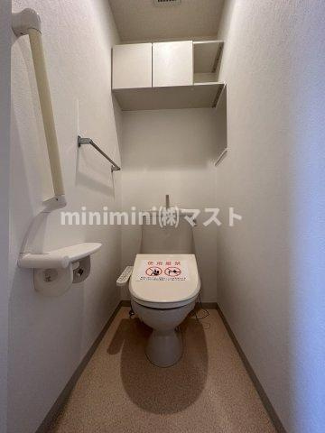 大阪市中央区内久宝寺町２丁目の賃貸マンションのトイレ|他号室類似間取り参考写真