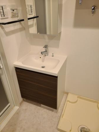 KDXレジデンス池袋ウエストの洗面所|スペースが確保できる洗面所です