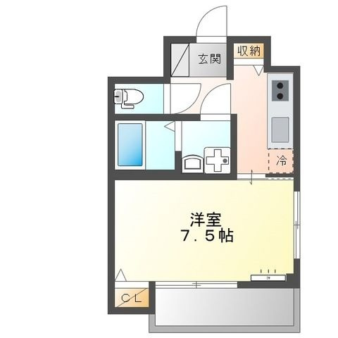 Ｆ－ＢＡＳＥ  Ｅａｓｔ　Ⅱの間取り|間取りです。