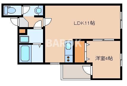 福岡市博多区吉塚６丁目のアパート