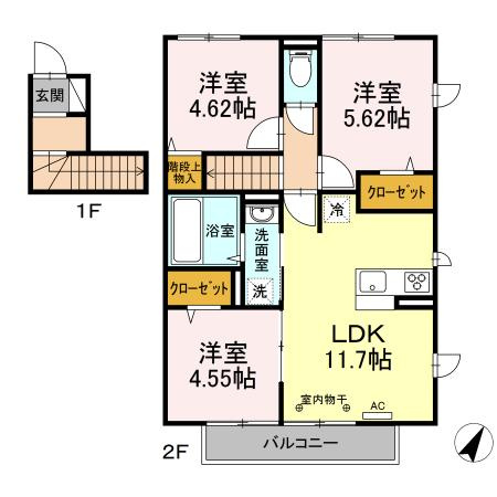 ハイマートの間取り