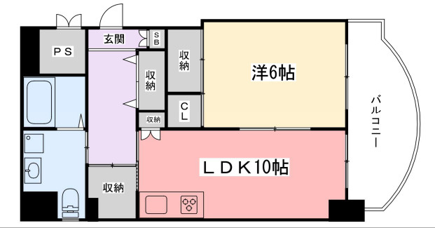 ハッピーエイジ土山の間取り