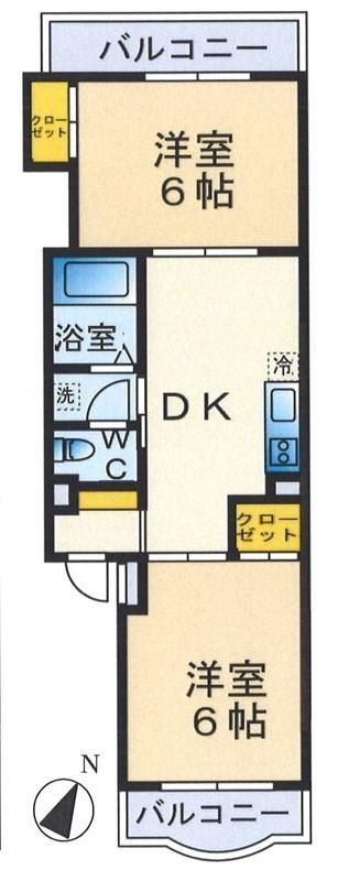 キャッスル静杜の間取り