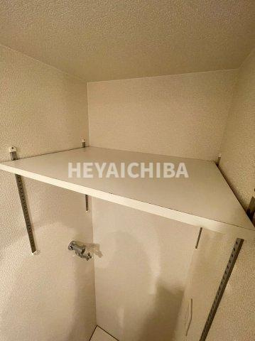 パークアクシス東陽町の収納|洗濯機上部