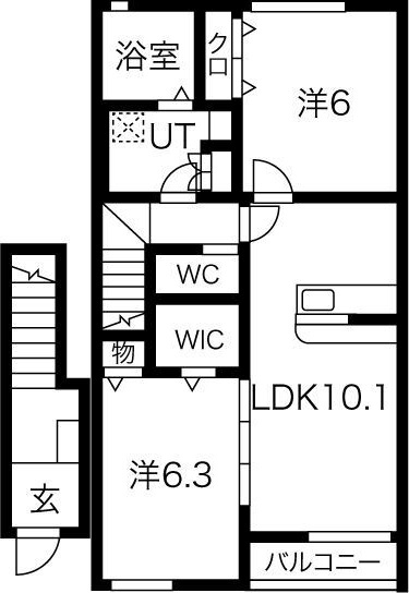 フェリーチェの間取り